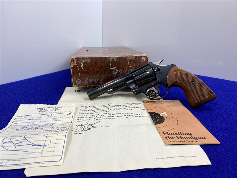 *SOLD* 1977 Colt Viper .38 Spl Blue 4