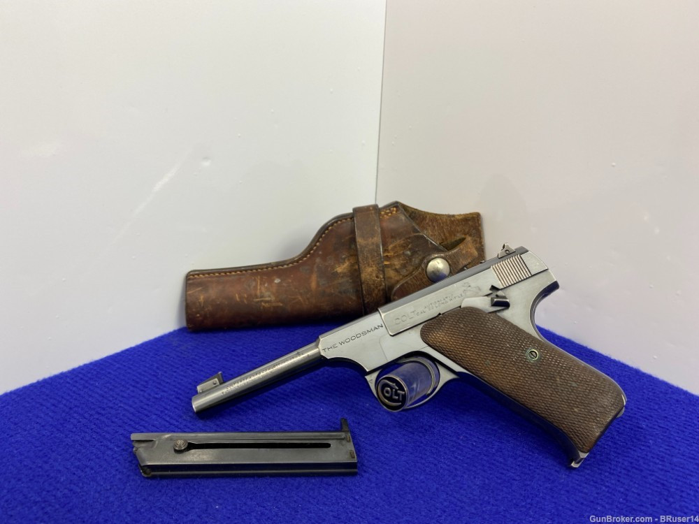 SOLD* Colt Woodsman Sport Model .22LR Blue 4.5