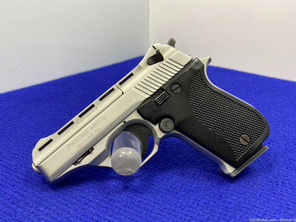 【希少USプロモ盤】ALPHA - Pepper SOLD* Phoenix Arms HP22A .22LR Chrome 3
