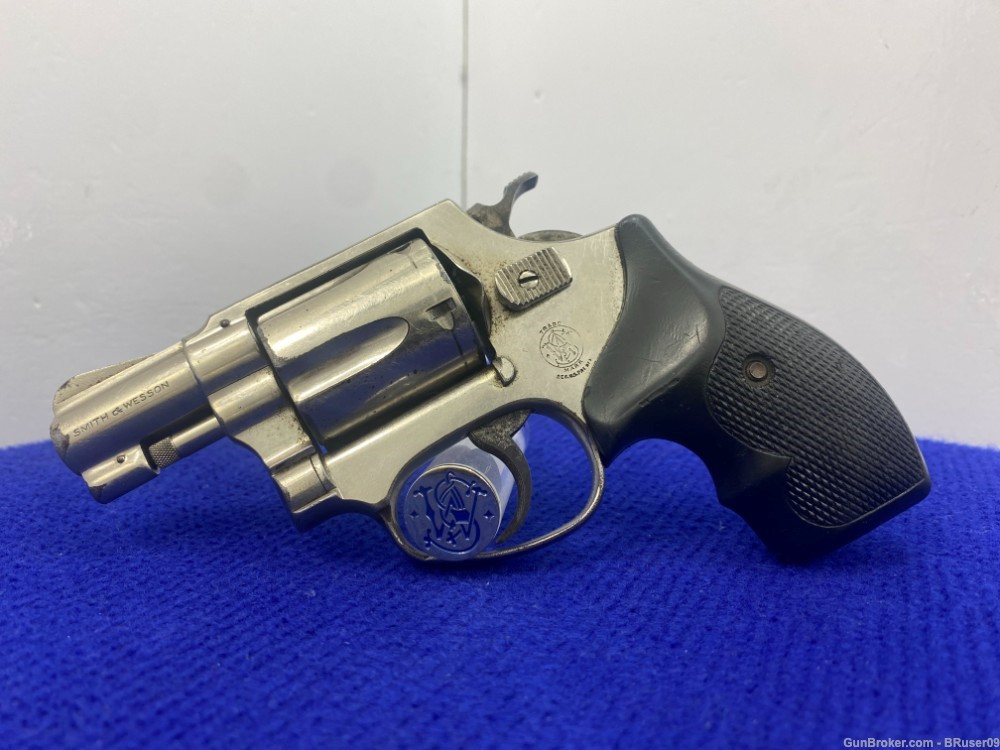 SOLD* Smith Wesson Pre-Model 36 .38 Spl Nickel 2