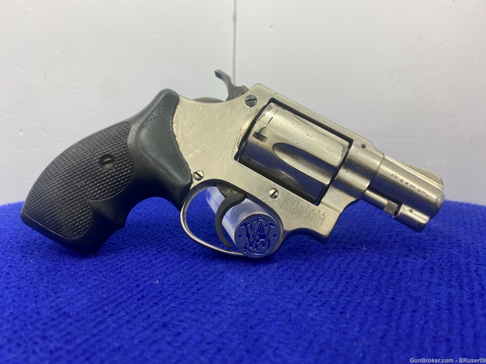 SOLD* Smith Wesson Pre-Model 36 .38 Spl Nickel 2
