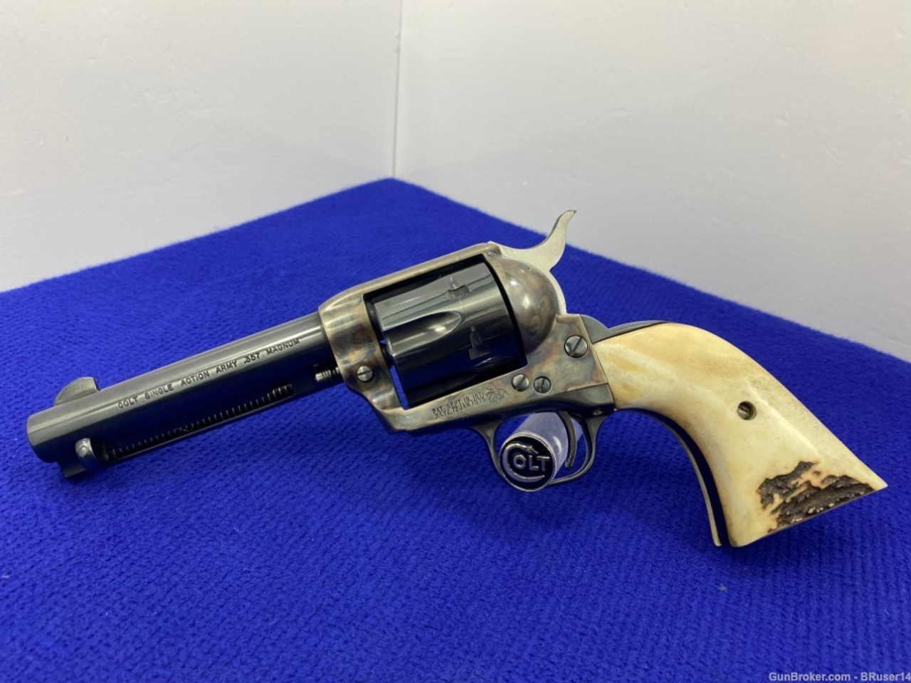 SOLD* 1980 Colt Single Action Army Blue 4 3/4