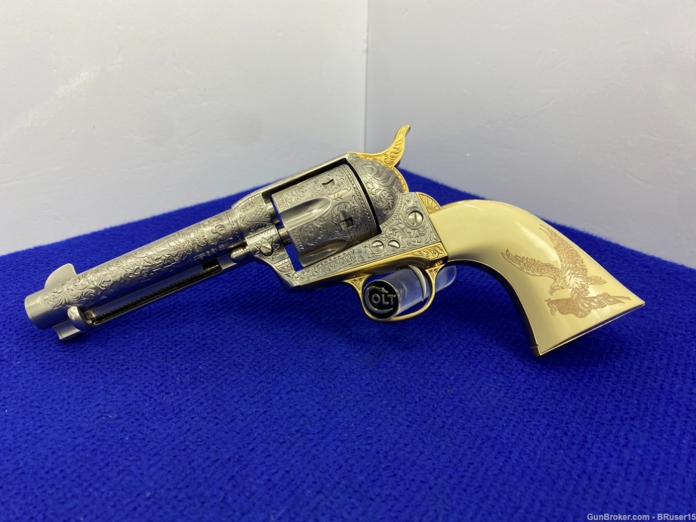 SOLD* Franklin Mint JOHN WAYNE Single Action Army *NON-FIRING 1871