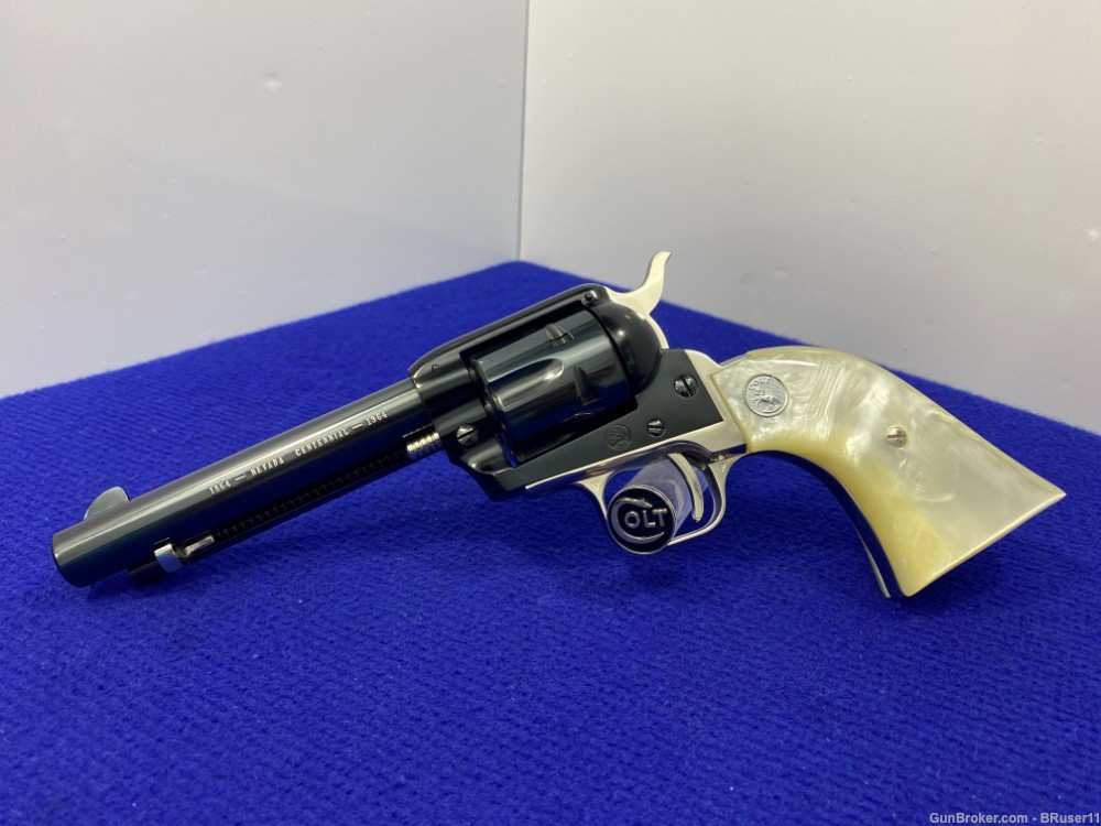 SOLD* 1964 Colt Single Action Army/Scout .22LR/.45LC *RARE NEVADA
