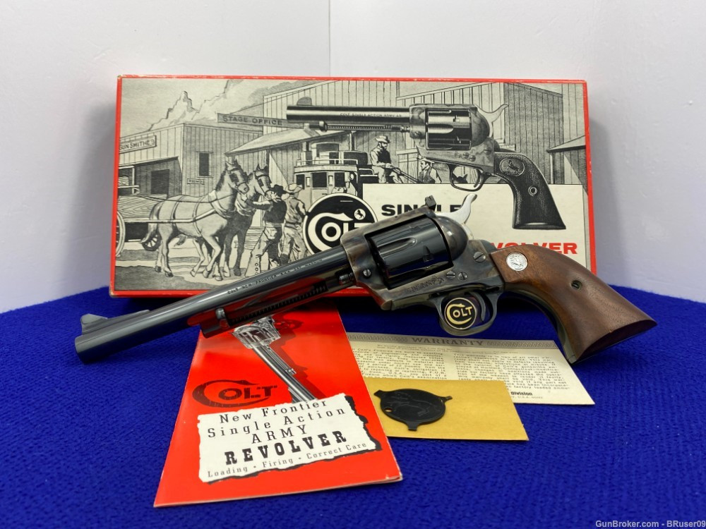 SOLD* 1970 Colt New Frontier Single Action Army .357 Blue *SCARCE