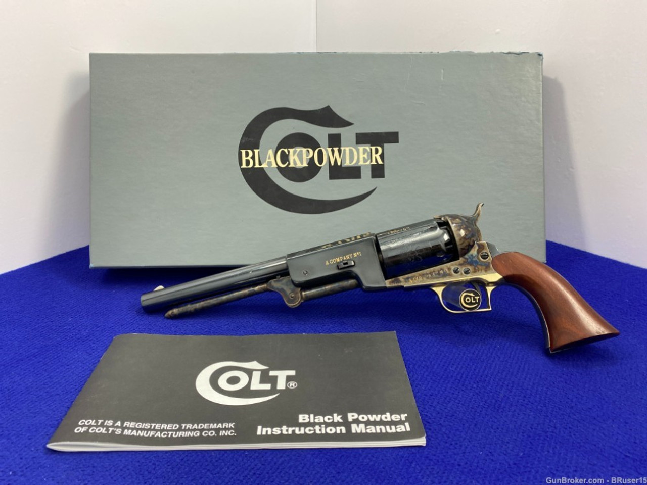 SOLD* Colt Walker 3rd Gen .44 Blue/CCH 9