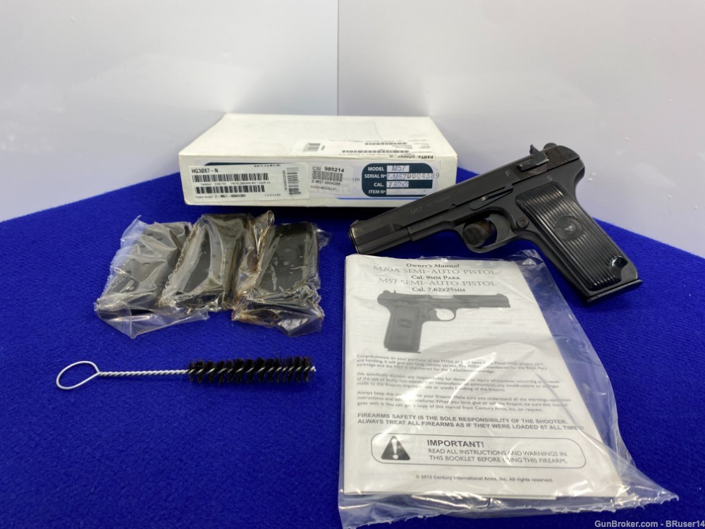 SOLD* Zastava M57 7.62x25 Tokarev Blue 4.5
