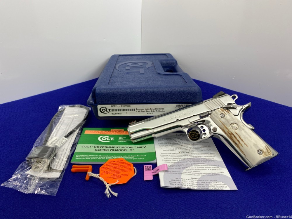 SOLD* Colt Government Competition Series 9mm 5