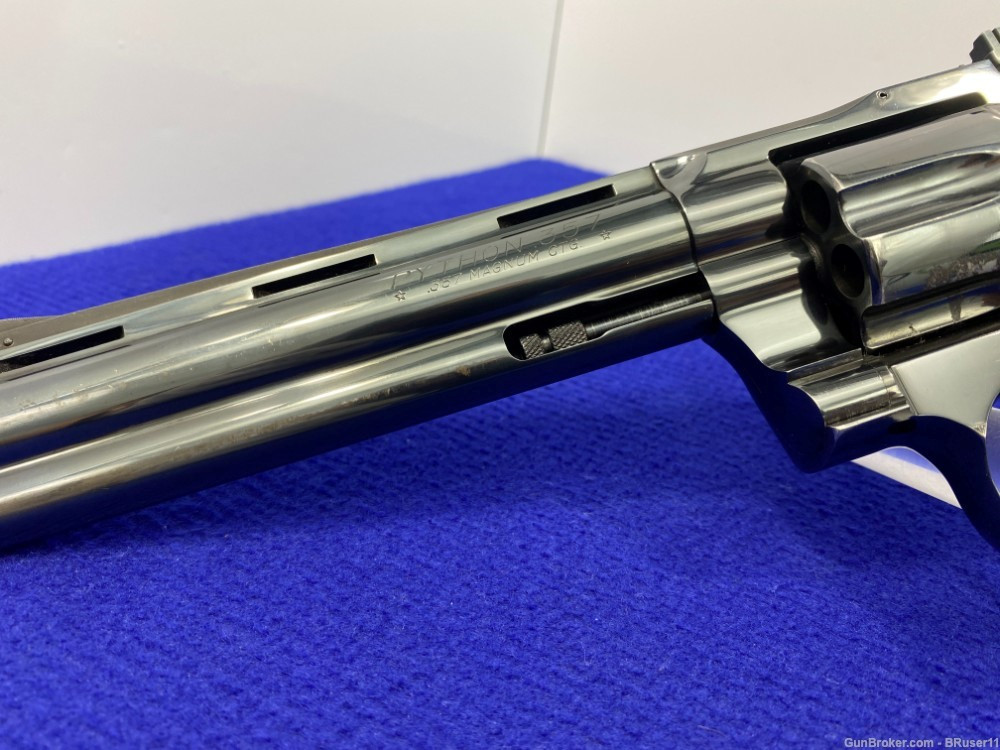SOLD* 1957 Colt Python .357 Mag 6