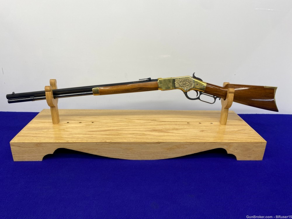 SOLD* Navy Arms Co Model 1866 .44-40 WCF *75th ANNIV. OKLAHOMA