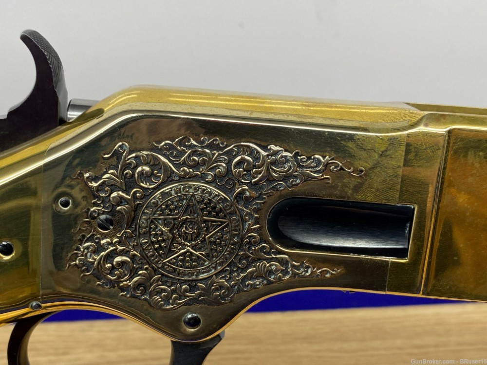 SOLD* Navy Arms Co Model 1866 .44-40 WCF *75th ANNIV. OKLAHOMA