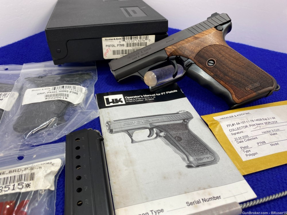 SOLD* 2006 Heckler & Koch P7M8 9mm Black 4.13