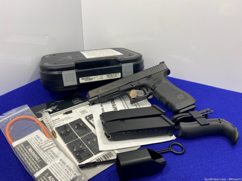 SOLD* Glock 34 Gen 4 Competition MOS 9mm Black *5.31