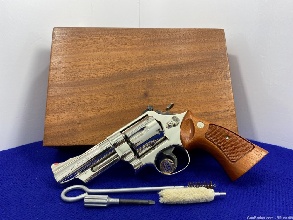 SOLD* Smith Wesson 29-2 .44 Mag Nickel 4