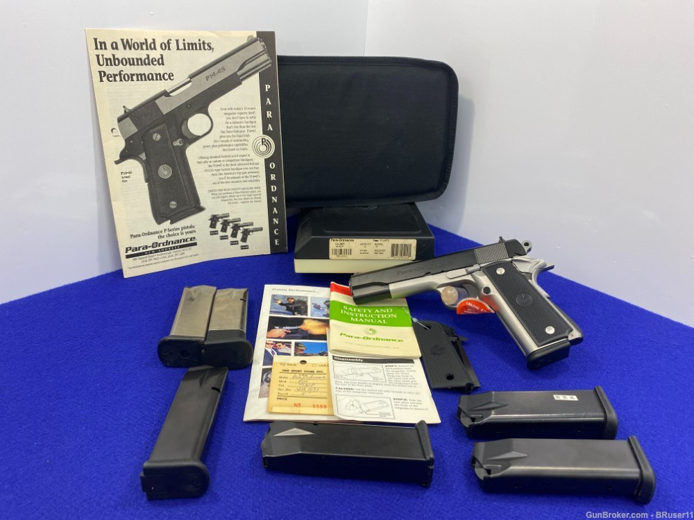 SOLD* Para Ordnance P14-45 .45 ACP Duo-Tone 5
