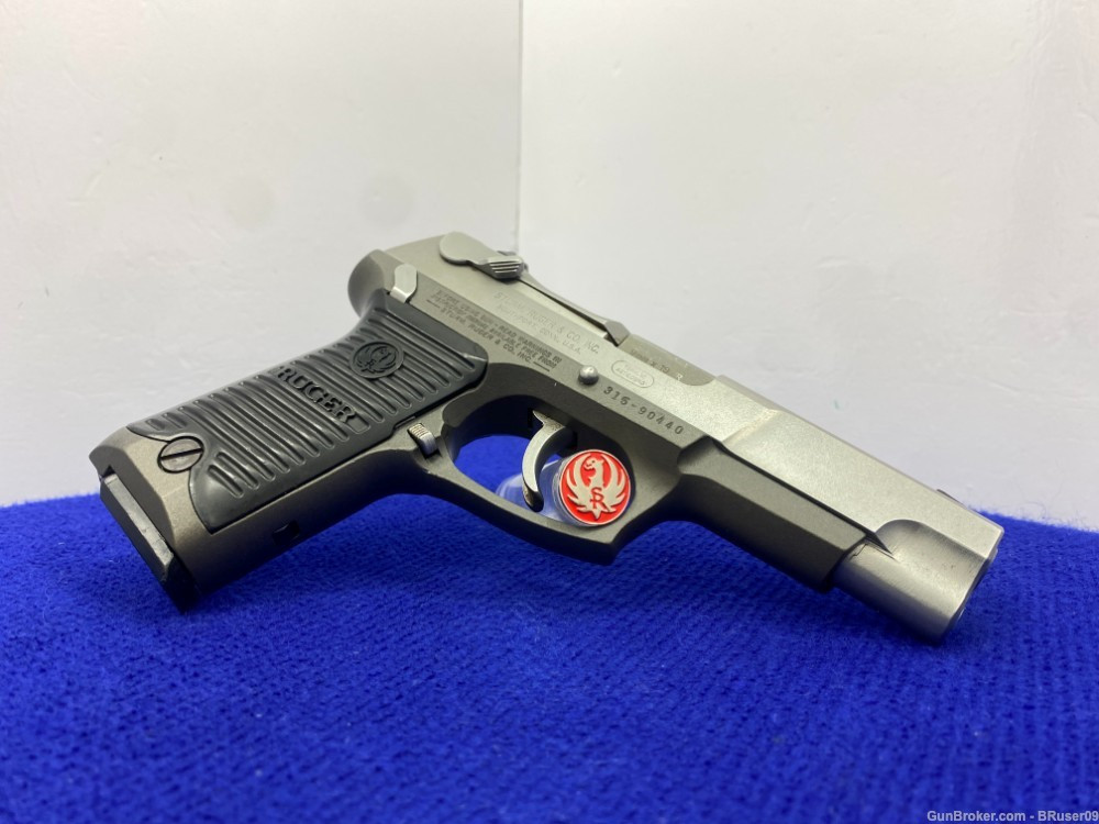 SOLD* 2006 Ruger P89 9mm Stainless 4 1/2