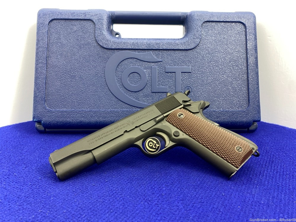 SOLD* 2001 Colt M1911A1 .45 ACP Parkerized 5