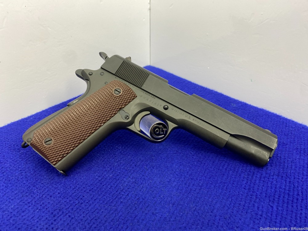 SOLD* 2001 Colt M1911A1 .45 ACP Parkerized 5