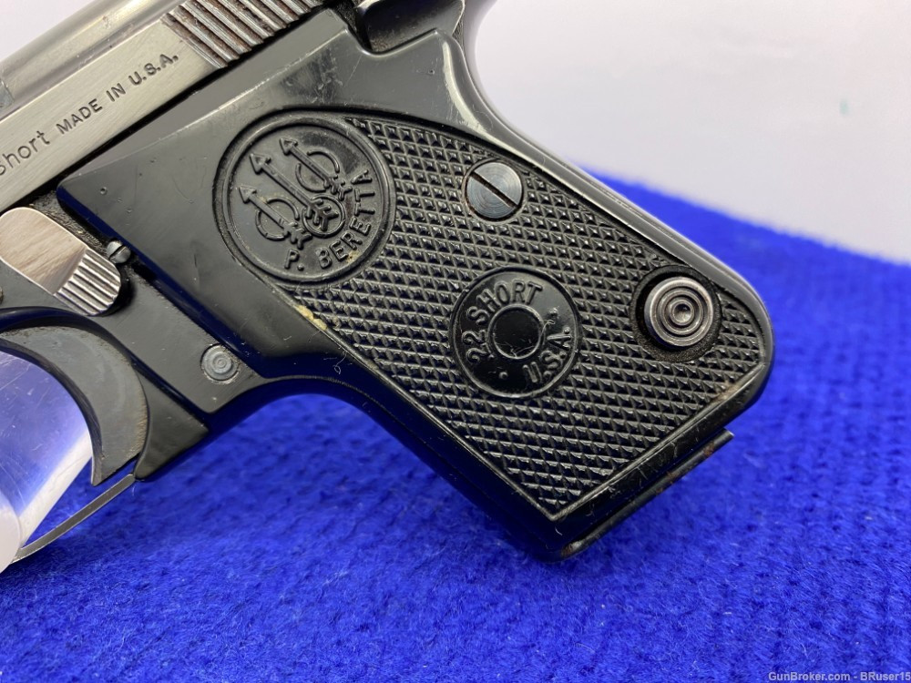 SOLD* Beretta Model 950B Minx .22 Short Blue 2 3/8