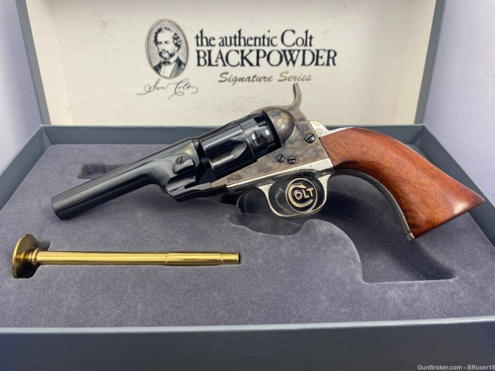 SOLD* 3rd Generation Signature Series Colt 1862 Trapper .36 Cal
