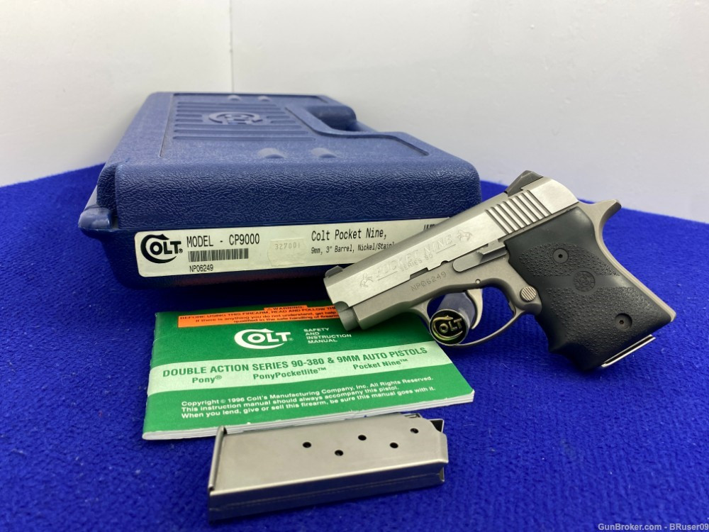 SOLD* 1999 Colt Pocket Nine 9mm SS 3