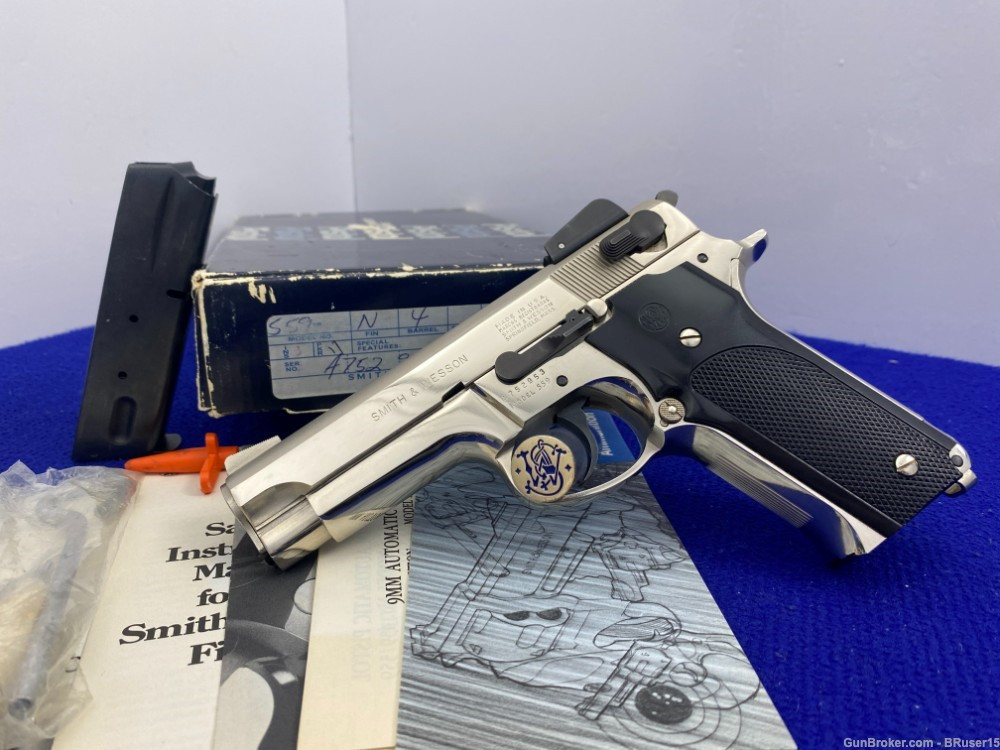 SOLD* 1982 Smith Wesson 559 9mm 4