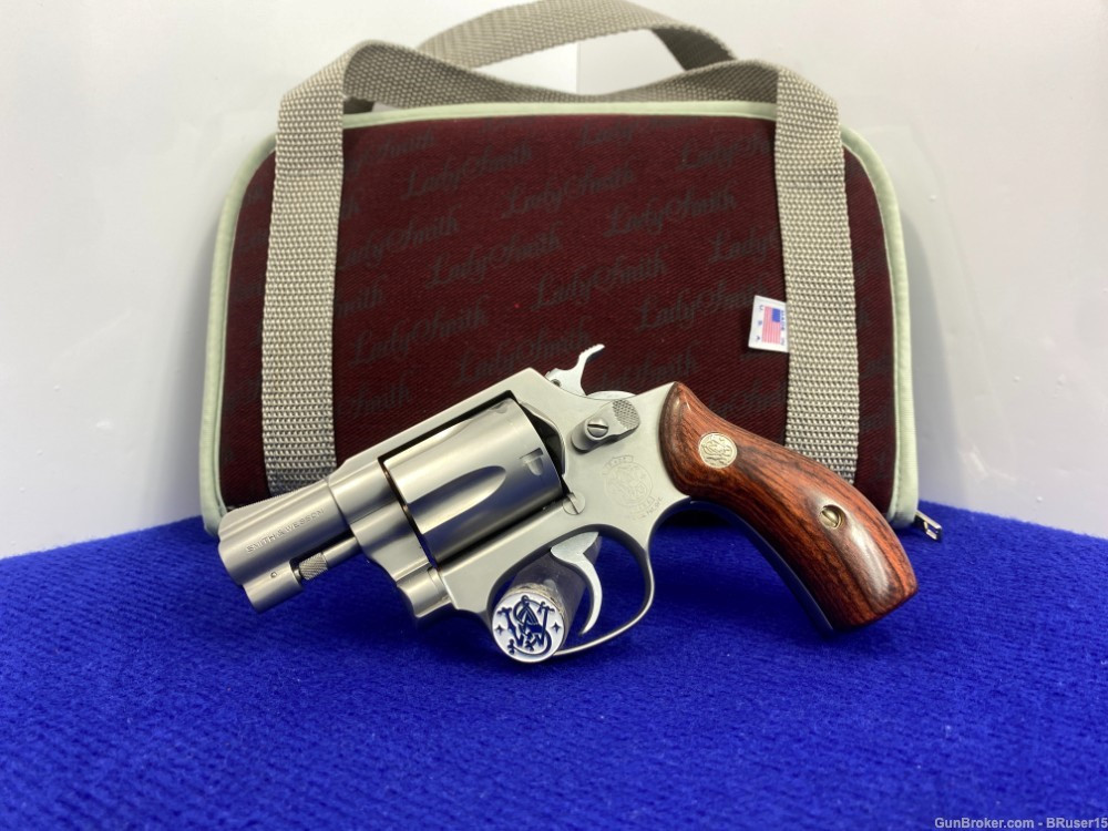SOLD* 1993 Smith Wesson 60-7 .38 Spl Stainless 2