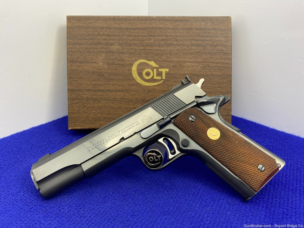 SOLD* 1966 Colt National Match .45acp 5