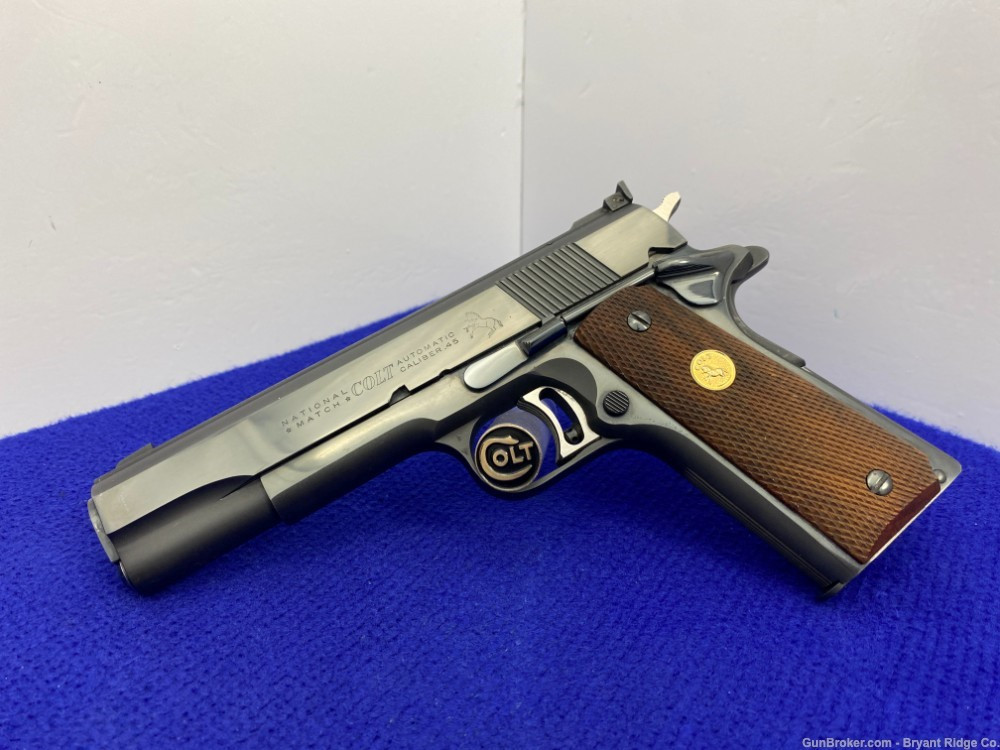 SOLD* 1966 Colt National Match .45acp 5
