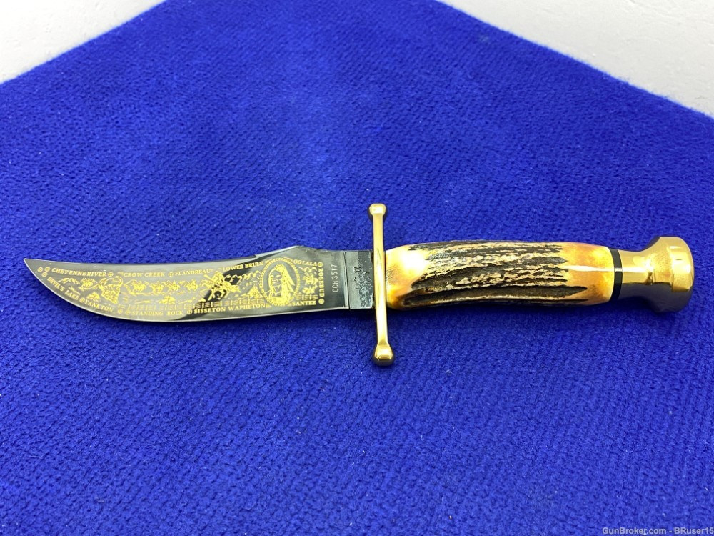 【セール✨大幅値下げ】超美品✨ガルーチ 四角 自動巻き手巻き SOLD* Winchester 94 Chief Crazy Horse Commemorative *VINTAGE KNIFE