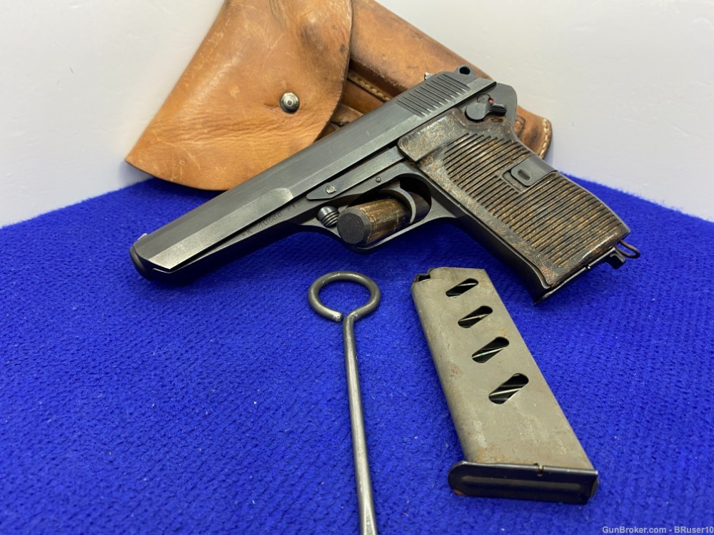 SOLD* 1954 CZ vz. 52 7.62x25 Parkerized 4.5