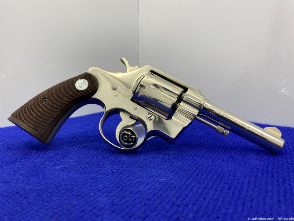 SOLD* 1960 Colt Official Police .38 Spl 4