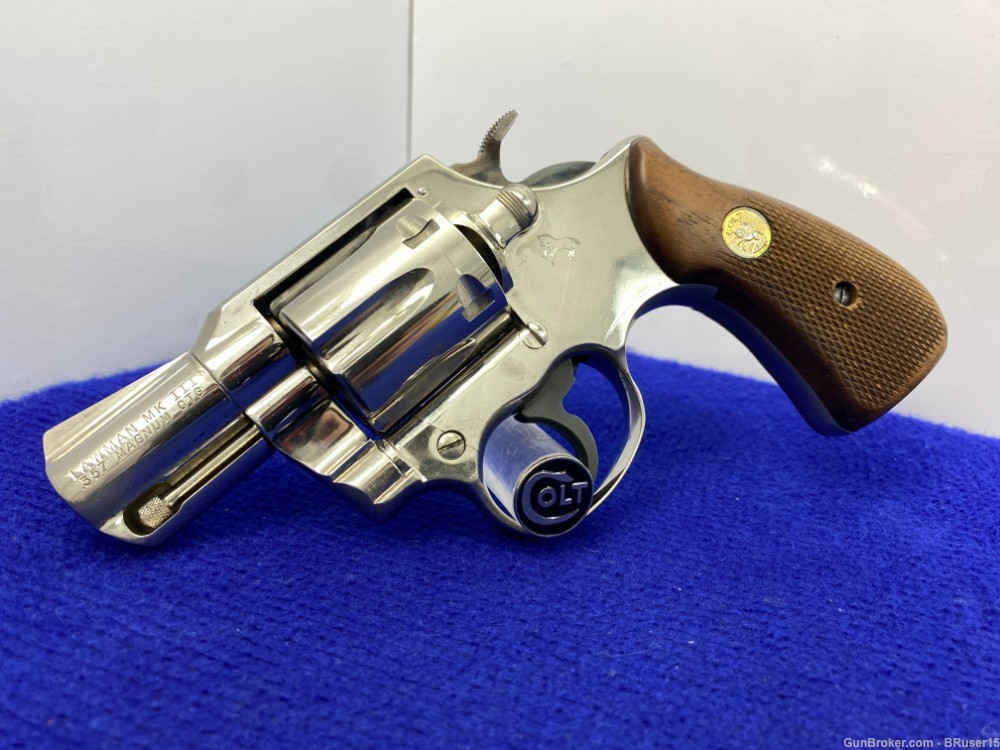 LAWNMAN MK-III .357 MAGNUM リボルバー SOLD* 1976 Colt Lawman MK III .357 Magnum 2