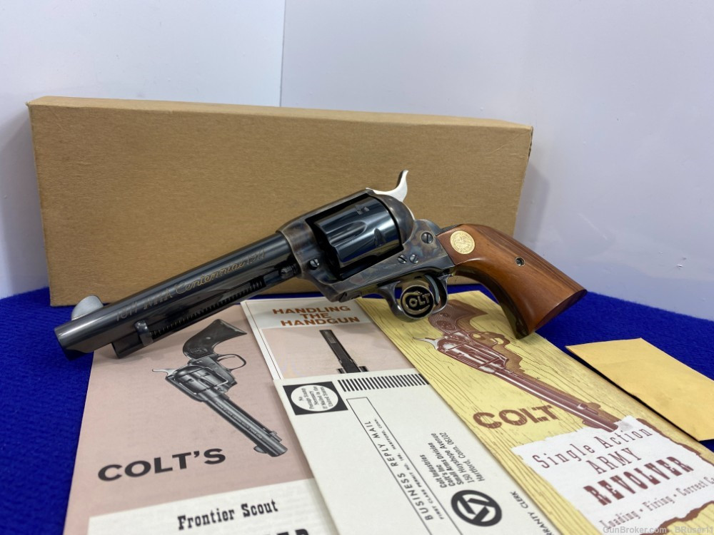 SOLD* 1971 Colt Single Action Army .45 *RARE NRA 100th CENTENNIAL