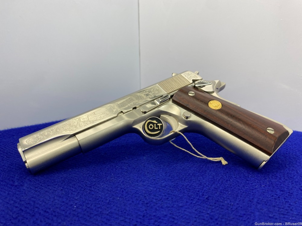 SOLD* 1978 Colt Government 45 ACP Nickel 5