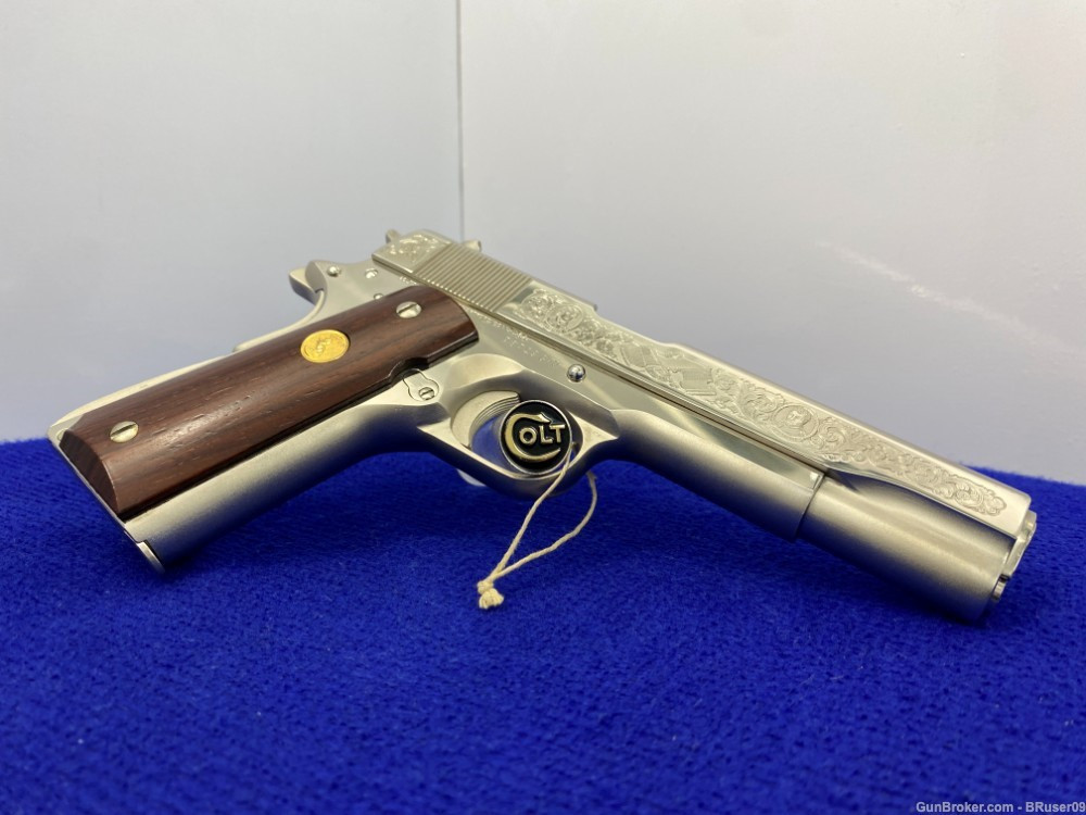 SOLD* 1978 Colt Government 45 ACP Nickel 5