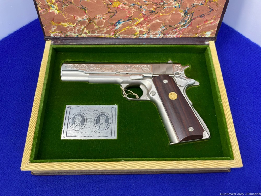 SOLD* 1978 Colt Government 45 ACP Nickel 5