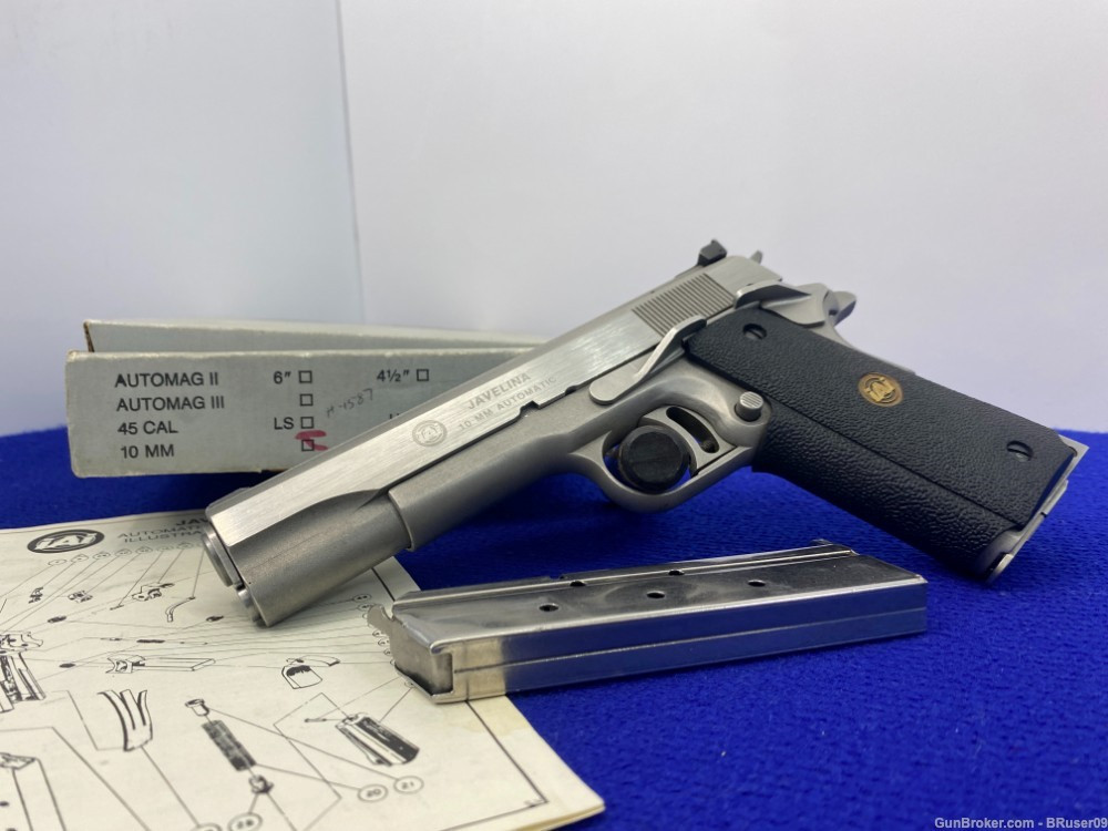 SOLD* AMT Javelina 10mm Stainless 5