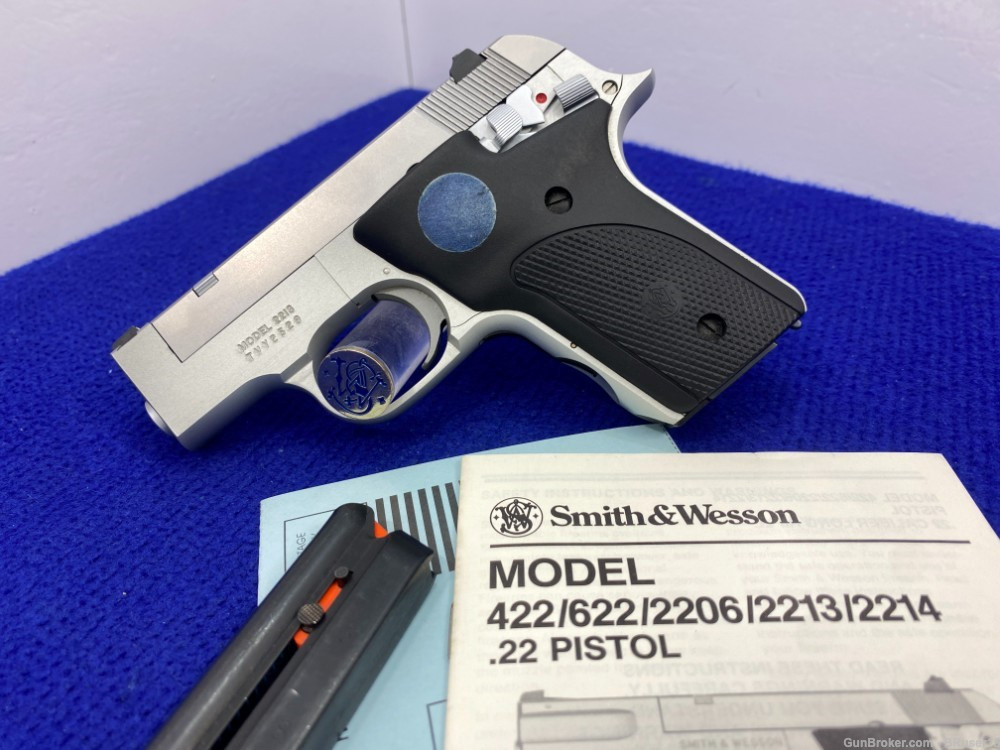 SOLD* Smith Wesson 2213 Sportsman .22LR Stainless 3