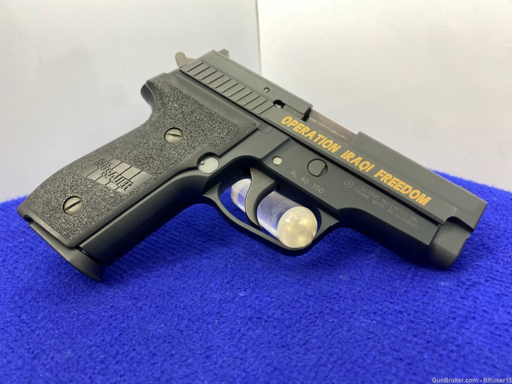 SOLD* 2003 Sig Sauer P229 .40 S&W *OPERATION IRAQI FREEDOM