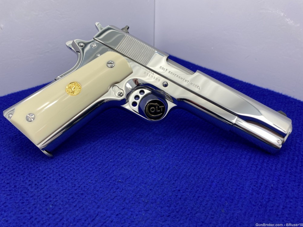 SOLD* 1986 Colt Government MKIV .45 ACP *BREATHTAKING BRIGHT