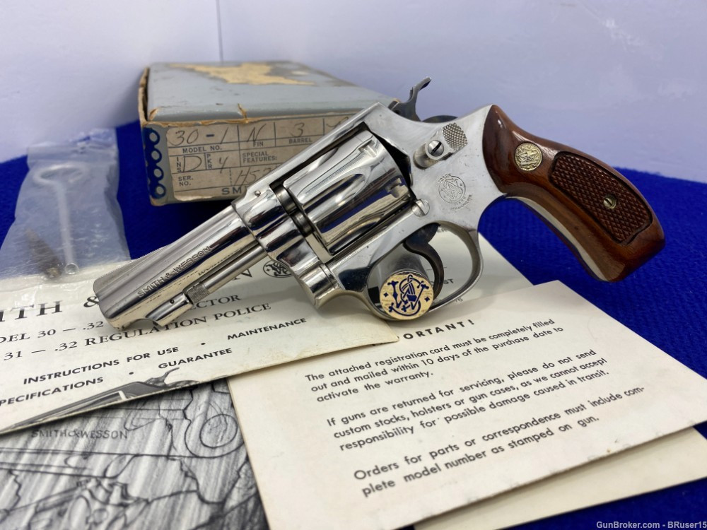 SOLD* Smith Wesson 30-1 .32 S&W Long 3