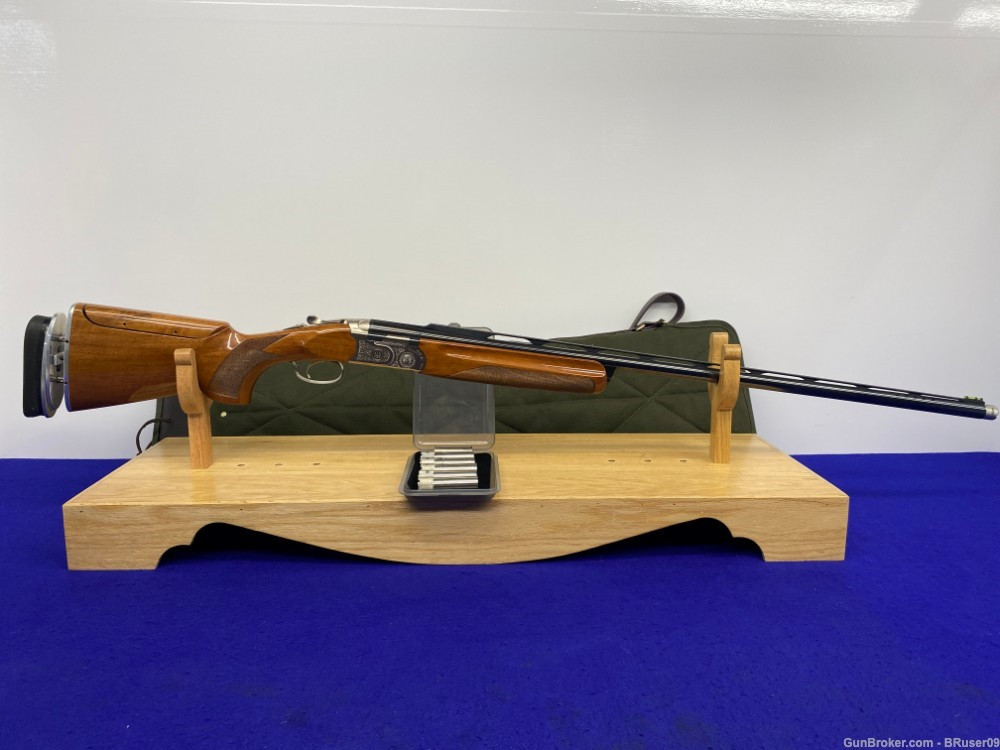 SOLD* 1998 Beretta 686 Silver Pigeon 12Ga Nickel *AMAZING TRAP TOP