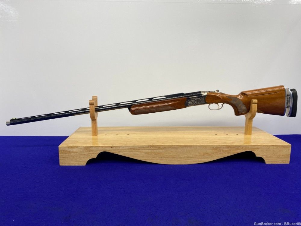 ［たけぽん］バレットショットgp SOLD* 1998 Beretta 686 Silver Pigeon 12Ga Nickel *AMAZING TRAP TOP