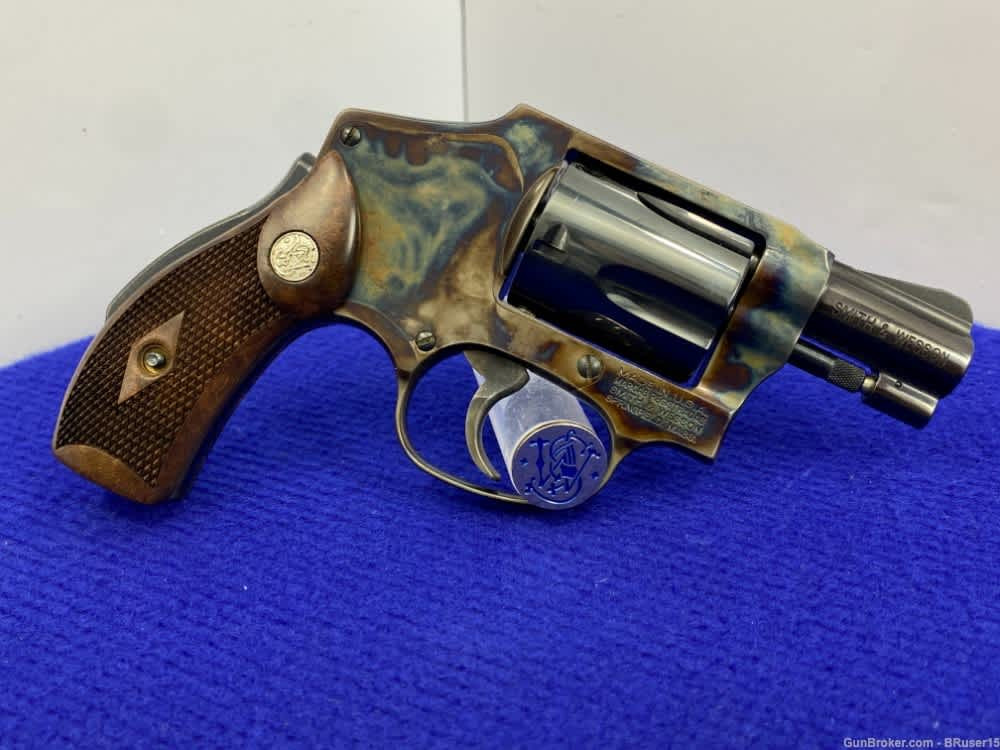 SOLD* 2007 Smith Wesson 40-1 .38Spl+P Blue/CCH *COVETED CENTENNIAL