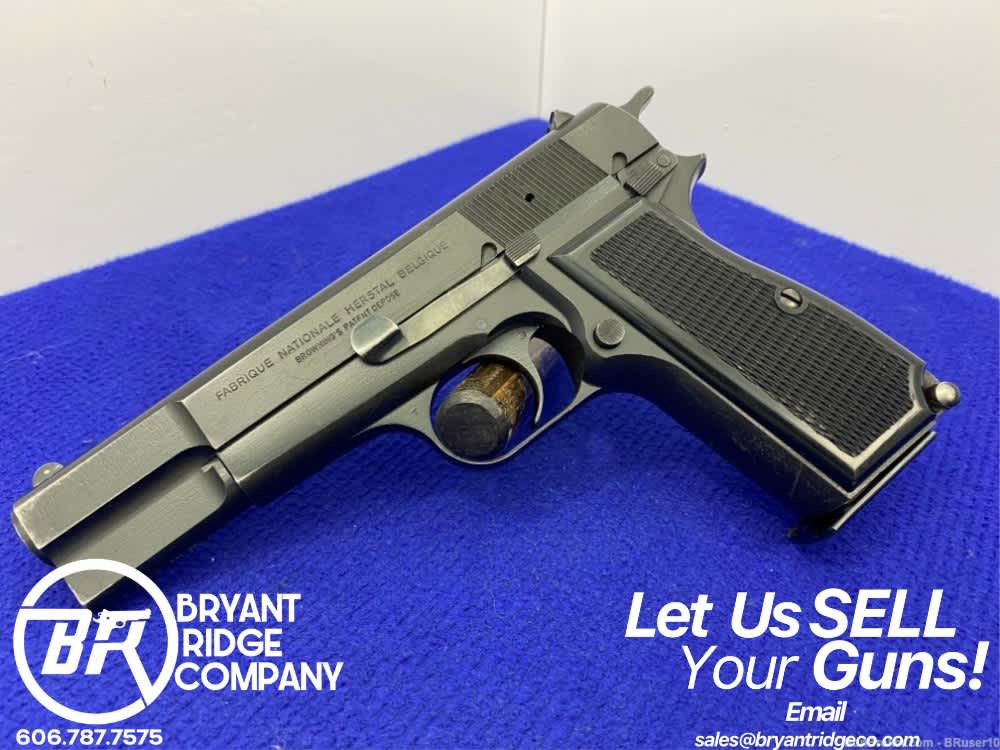SOLD* 1983 Browning Hi-Power 9mm Black 4 5/8