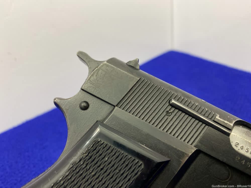 SOLD* 1983 Browning Hi-Power 9mm Black 4 5/8