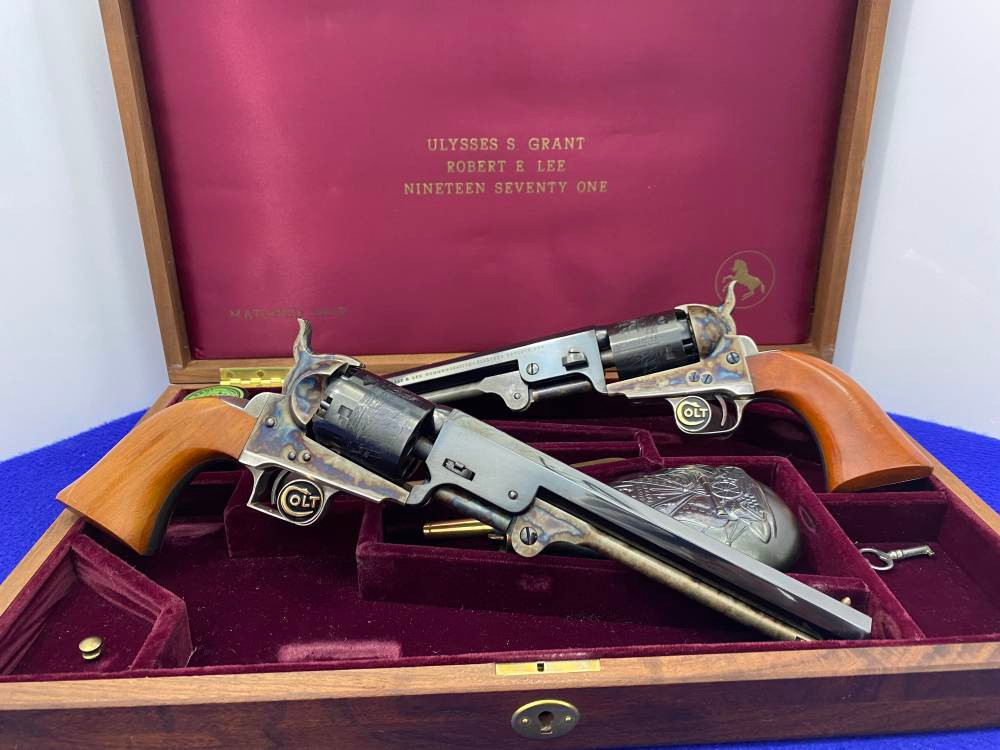 SOLD* 1971 Colt 1851 Navy .36 Cal *GRANT-LEE MATCHED PAIR