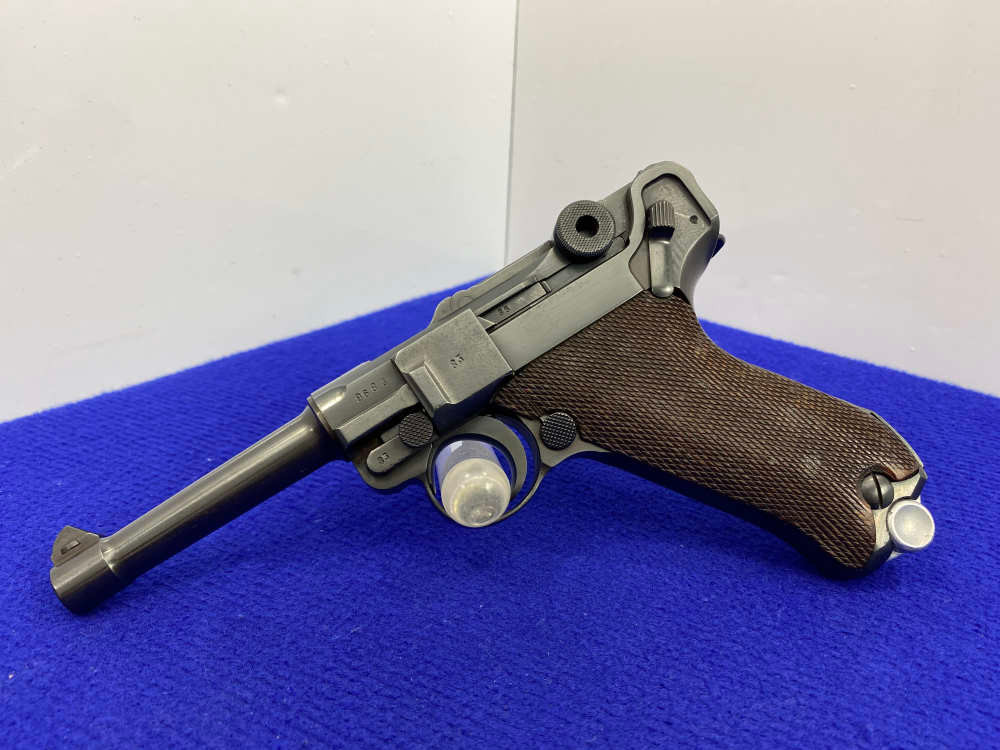 SOLD* 1937 Mauser P.08 Luger 9mm Blue 4
