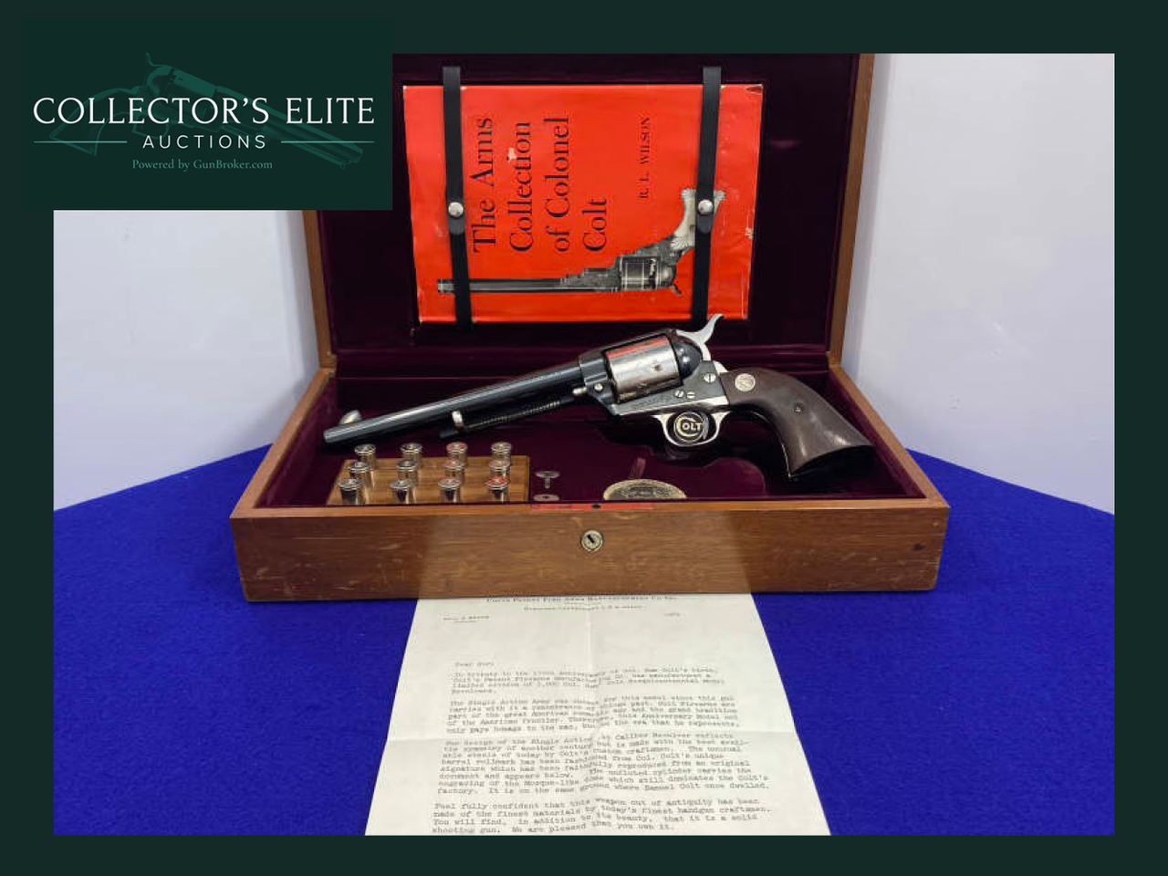 SOLD* 1964 Colt Single Action Army .45 *SAM COLT SESQUICENTENNIAL